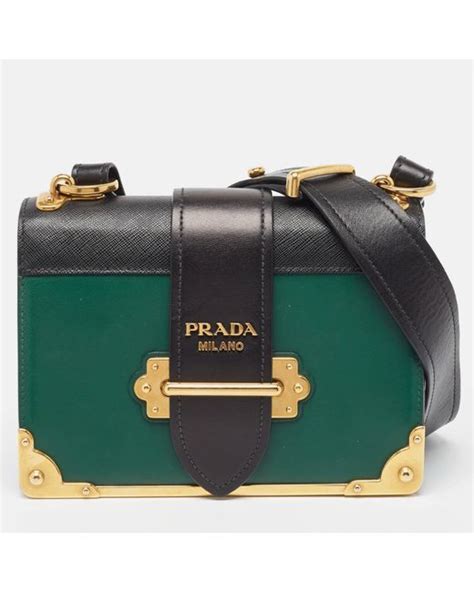 prada saffiano bag green|prada saffiano outlet.